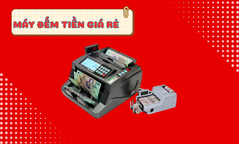 Máy đếm tiền giá rẻ Baner